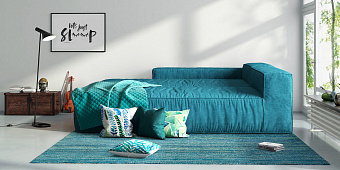 Диван в интерьере детской-1, Диван Фри для сна